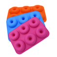 thumbnail image 3 of OUSITAID 3PC Silicone Donut Baking Pan Non-Stick Mold Dishwasher Decoration Tools, 3 of 6