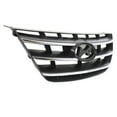 thumbnail image 3 of For Hyundai Sonata 2009 2010 Grille | Plastic | Chrome/Black | Replacement For HY1200152 | 863503K600, 3 of 4