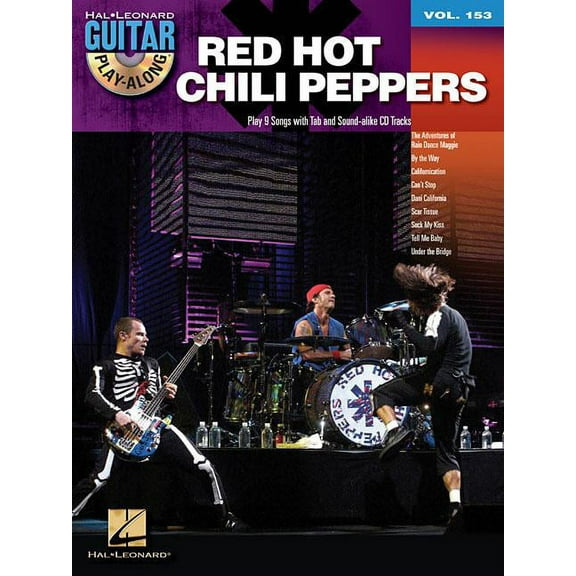 Guitar Play-Along: Red Hot Chili Peppers Guitar Play-Along Volume 153 Book/Online Audio (Paperback)