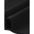 thumbnail image 5 of INSPIRE CHIC Sleeveless Work Dresses for Women Elegant Crew Neck A Line Church Business Casual Dress XS Black, 5 of 6