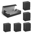 thumbnail image 1 of 550+ Card Deck Case for Trading Cards, Magnetic Card Storage Box Top Side-Loading Deck Case Game Cards Box, 1 of 5