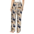 thumbnail image 2 of Bixox Women's Butterflies Patterned Pajama Pants Loungewear, 2 of 5