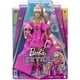 thumbnail image 1 of Barbie Extra Doll Barbie Fancy Dolls In Pink Glossy High-Low Gown con Pet Puppy Extra-Largo Hair Articulaciones flexibles Doll Toy HHN12 xuanjing unisex, 1 of 2
