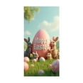 thumbnail image 1 of Dsscvnef Adding Holiday Easter Animal Print Door Curtains Fashionable Design and Exquisite Craftsmanship Will Give You A Unique Spring Experience! Party Decorations for Girls 8th Birthday Event Horizo, 1 of 4