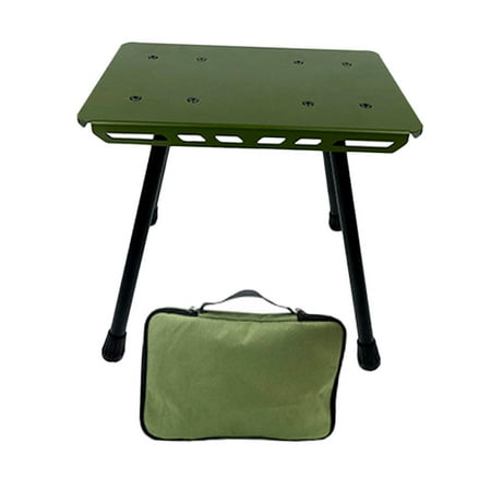 harayaa Camping Stool Compact Ultralight Fishing Chair for Picnic Backpacking Garden Green