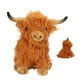 thumbnail image 3 of Muñeco De Peluche Suave, Simulación Linda Vaca De Las Tierras Altas Juguete De Peluche PP Algodón Ecológico Multiusos Para Dormitorio Para Decoración De Sofá, 3 of 7
