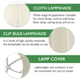 thumbnail image 3 of SHISUYAN 1pc Stylish Cloth Lampshade Cover Clip for Bulb Type Bedroom Light, 3 of 8