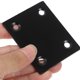 thumbnail image 4 of SWETRACE 5Ud Placas Metálicas Para Reparación De Muebles Con Acabado Negro Antióxido Y Resistente, 4 of 8