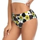 thumbnail image 2 of Fotbe Black Cow Sunflowers Calzones Estampados para Mujer – Ropa Interior de Algodón, Cómoda, Suave y Elástica-Medium, 2 of 6