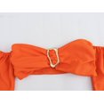 thumbnail image 5 of HH TRAF Top de tubo de verano para mujer, hombros descubiertos, manga larga, liso, corto, sin espalda, decoración, elegantes, tops cortos, sexys, para fiesta, para mujer, 5 of 5