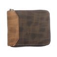 thumbnail image 1 of Monedero Moda PU Esmerilado monedero de estilo corto para hombres Clip de dinero Bolso con cremallera de múltiples ranuras MFZFUKR BST3002714-2, 1 of 6