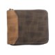 thumbnail image 1 of Cartera de moda PU esmerilada para hombre, monedero de estilo corto, clip para dinero, bolsa con cremallera con múltiples ranuras, 1 of 1