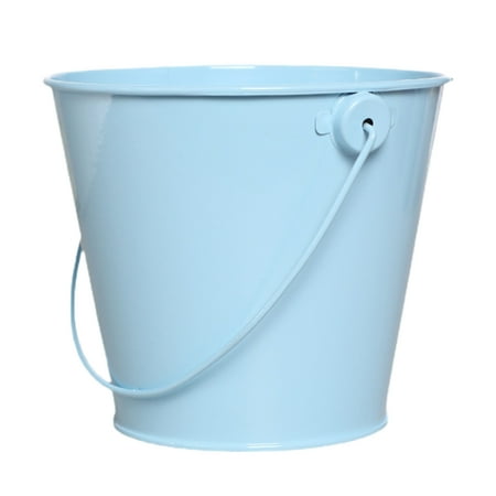 

Iron Hanging Flower Pot Garden Balcony Wall Vertical Bucket Holder Barrel Supply