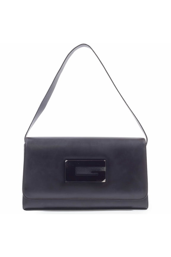 Pre-Owned Gucci Old 001 3063 Leather Dark Brown Women's GUCCI