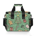 thumbnail image 7 of FORMRS Insulated Cooler Bag 24 Cans Capacity Soft Leakproof Lunch Box with Side Pockets, Christmas Cookies, 7 of 7