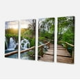 thumbnail image 2 of Pathway à Plitvice Lakes - Impression sur Toile Photographie de Paysage, 2 of 3