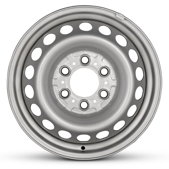 For 2014-2025 Mercedes-Benz Sprinter 2500 16 Inch Powder-Coated Silver Steel - Genuine OEM Take-Off Rim - Road Ready Van Wheel
