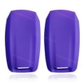 thumbnail image 2 of Dobrev 5 Button Silicone Cover Keyless Entry Fob Case Skin Accessory Protector Rubber Holder for Dodge Ram 1500 2019 2020 2021 Smart Key  purple and purple, 2 of 4