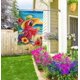thumbnail image 2 of Bandera de jardín KIMPUDSEN Summer Tropical Parrot, 70 x 100 cm, doble, 2 of 7