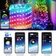 thumbnail image 1 of Guirnalda de luces LED Eccomum 12 colores 66 pies 200 luces USB, 1 of 5