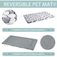 thumbnail image 3 of Tapis de Cage pour Chien Réversible, Tapis de Cage pour Chien (Frais et Chaud), Lavable à la Machine, Tapis de Couchage pour Animaux de Compagnie pour Petits à XXX-Grands Chiens et Chats, 3 of 7