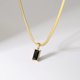 thumbnail image 3 of Jeiawidi Collar de oro para mujer con colgante delicado chapado en 18 quilates, collares personalizados para mujer, 3 of 5