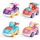 thumbnail image 1 of Coches De Juguete Push And Go Para Bebés, Niños, Animales De Dibujos Animados, Coches De Juguete, Regalo De Cumpleaños, No Necesita Batería 4 Uds. Serendint FN005756-00, 1 of 6
