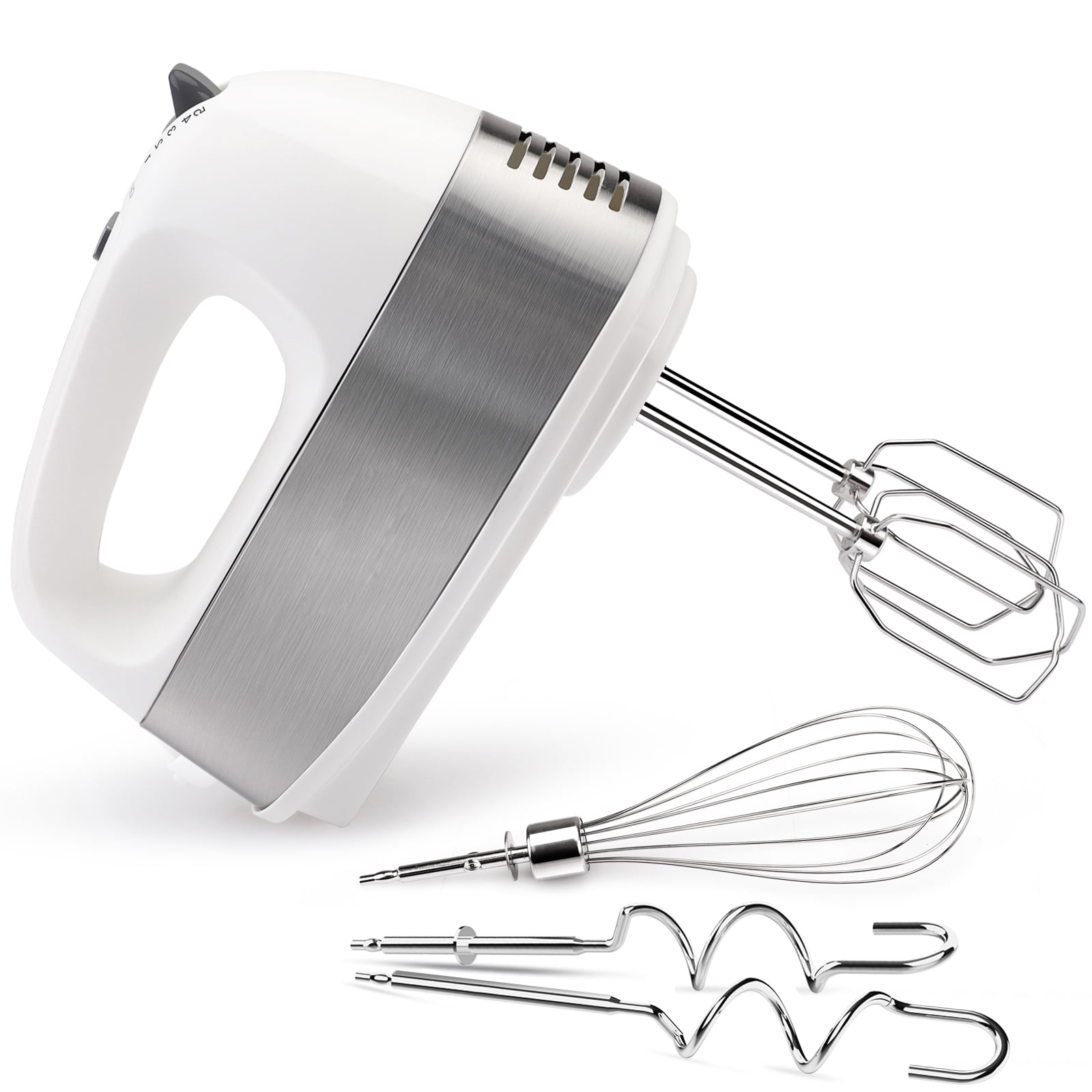 Hand Mixer Electric Keenstone Multi-Speed Hand Mixer with Beaters/Dough Hooks/Whisk Turbo and Eject Button 