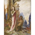 thumbnail image 3 of Gustave Moreau 19x24 Black Modern Framed Museum Art Print Titled - Poet and Satyrs (C. 1890-1895), 3 of 5