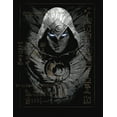 thumbnail image 2 of Junior's Marvel Moon Knight Egyptian Glyphs Racerback Tank Top Black X Small, 2 of 5