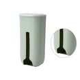 thumbnail image 2 of tredstone Wall Mounted Garbage Bags Storage Box Home Kitchen Plastic Pouch Case Space Saving Organizer, 2 of 6