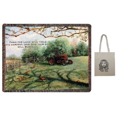 Manual Inspirational Collection Tapestry Throw With Barbados
