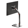 thumbnail image 2 of Support de Moniteur à Dégagement Rapide en Alliage d'Aluminium pour Bureau pour Moniteur de 17-25 Pouces, Support de Moniteur, Noir, 2 of 8