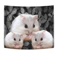 thumbnail image 2 of Hamster Chinois sur Imprimé Noir Livraison Sans Tapisserie, 2 of 3