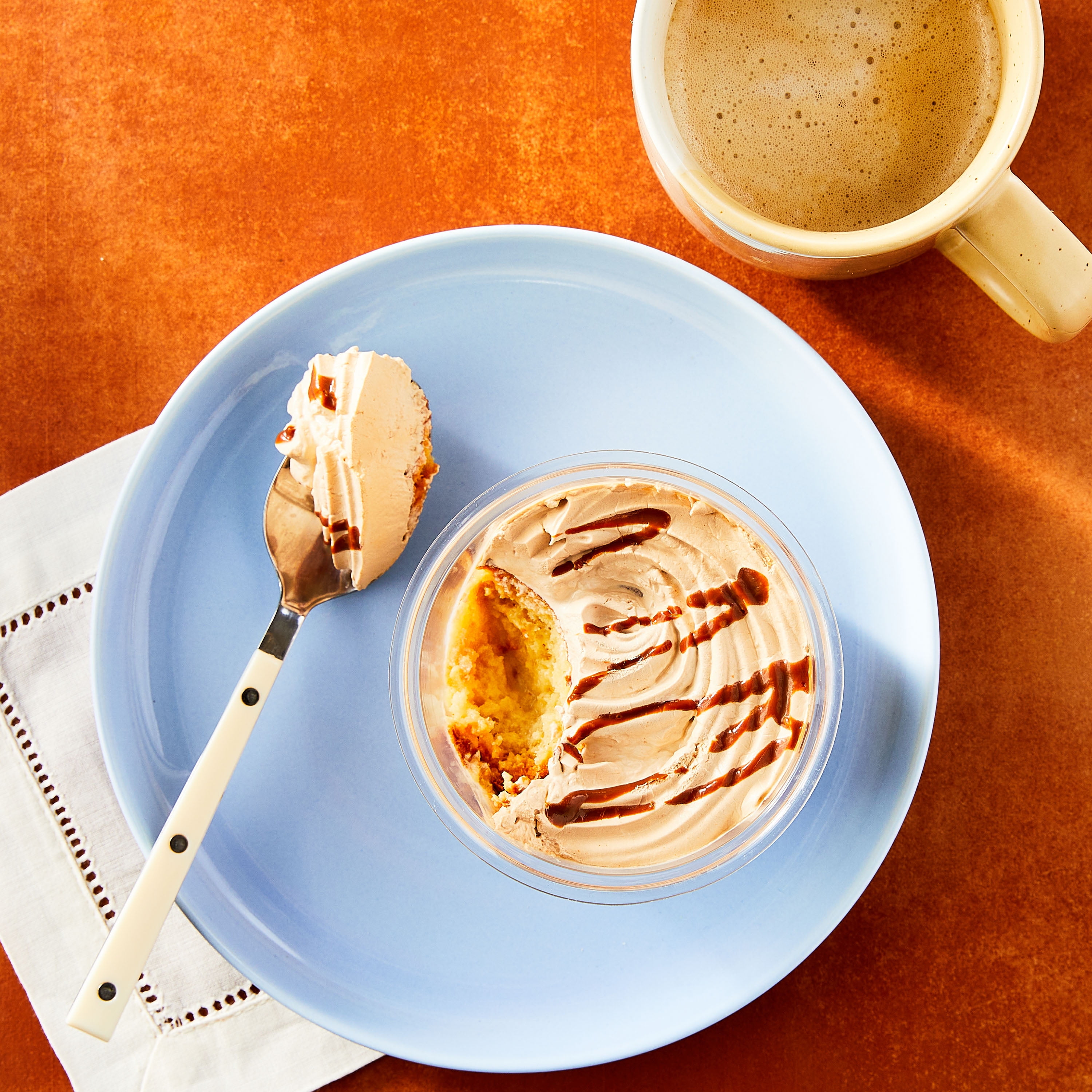 Tres Leche Cake Topped With Caramel, 1 Count