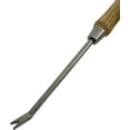 thumbnail image 3 of Garden Guru Eco Dandelion Weeder Tool w/ Ergonomic Wood Handle - 100% Recycled Stainless Steel - Rust Resistant - FSC Certified Wood - Weed Puller for Planting Weeding Flower & Vegetable Care, 3 of 6
