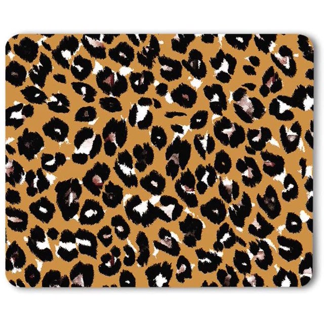 Basketball Game Leather Texture Spot Sport Red Black Gaming Mouse Mat Non-Slip Rubber Base Thick Mousepad for Laptop Computer PC 9.5x7.9 Inch