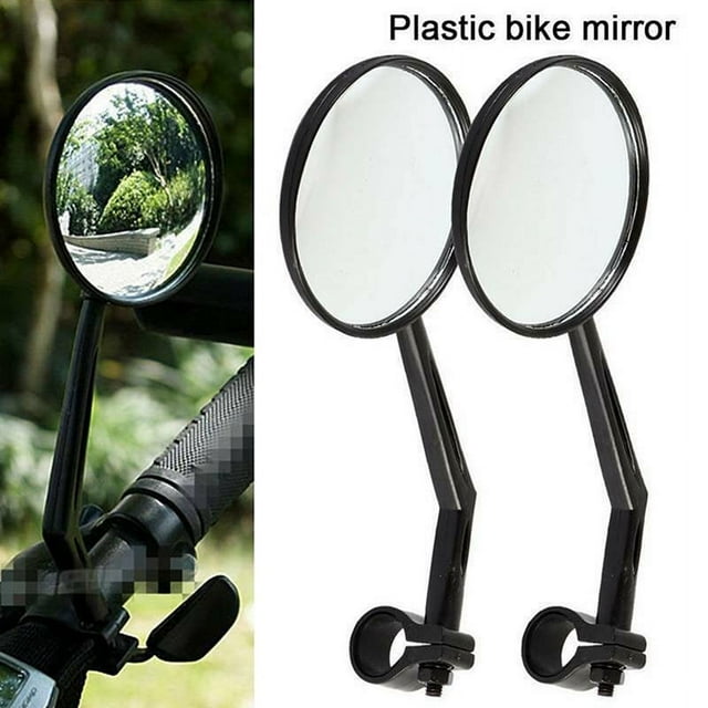 Par de espejos retrovisores para bicicleta de montaña, reflectores convexos, accesorios para ciclismo, espejos retrovisores para ciclismo