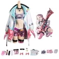 thumbnail image 2 of Devolución gratuita NIKKE: disfraz de Jackal, diosa de la victoria, disfraz de Cosplay, trajes de fiesta de carnaval de Halloween para mujeres y niñas, 2 of 5