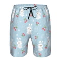 thumbnail image 4 of Naloa Easter Rabbit Men's Beach Shorts, Surfing shorts, Swim trunks, Quick Dry Swim Trunks for Surfing Beach Fun - Medium, 4 of 9