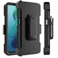 thumbnail image 3 of For Motorola Moto G 5G 2024 6.6" Case,Heavy Duty Rugged Defender Case with [Belt Clip Holster] [Built in Screen Protecotr], Shockproof Full Body Protection Kickstand Cover, Black, 3 of 9