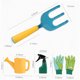 thumbnail image 3 of Juego de herramientas de jardinería 8PCS Juego de herramientas de jardín para niños Niños Niñas Juguetes de juego de jardín Bolsa de asas de jardinería Kit de herramientas de jardinería Palas Trasplan Abanopi Juego de herramientas de jardinería, 3 of 7