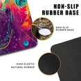 thumbnail image 5 of Desk Mat Colorful Space Desk Accessories Astronaut Extended Gaming Mouse Desk Pad Decorations for Office Keyboard Mousepad Mat31.5x11.8in, Stitched Edge Non-Slip Bottom Large Mouse Pad, 5 of 6