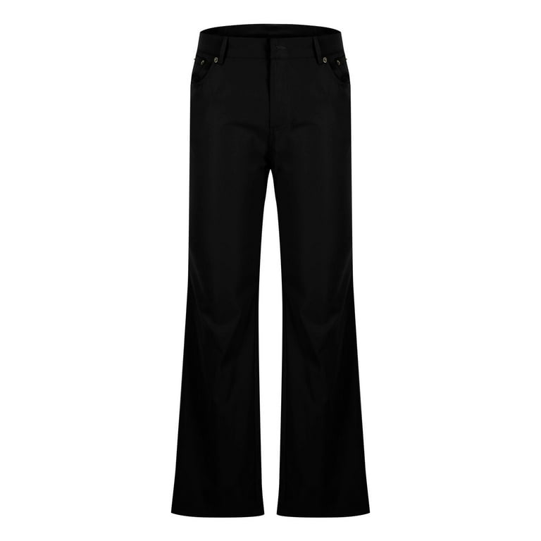 Azrian Men's Flare Pants, Wide-Leg Fashion Slim Fit Men Azrian Men's Flare Pants, Wide-Leg Fashion Slim Fit Men