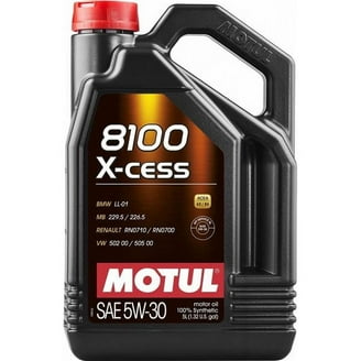 Motul 5L Synthetic Engine Oil 8100 5W30 X-Clean EFE - Walmart.com