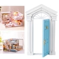 thumbnail image 1 of YLSHRF Dollhouse Door, Mini Door Model, 1:12 DIY Kids, 1 of 8