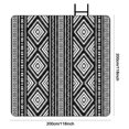 thumbnail image 2 of Manta de picnic impermeable grande al aire libre plegable manta tienda Mat (D), 2 of 8