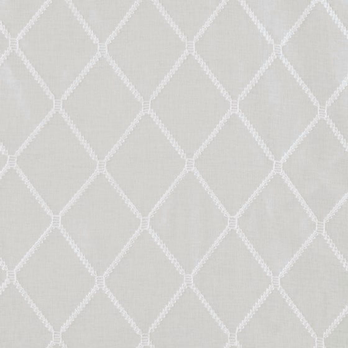 MAYEERTY Diamond Sheer Embroidered Window Scarf - For Living Room