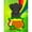 Black, variant on Black Labrador St. Patricks Day Canvas House Flag