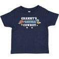 thumbnail image 3 of Inktastic Grammy's Little Cowboy with Cowboy Hat and Boots Boys Baby T-Shirt, 3 of 5